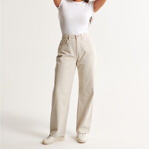 NWOT Abercrombie High Rise Loose Jeans